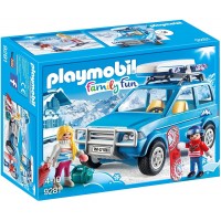 Coche Estación De Esquí De Playmobil