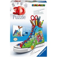 Super Mario Bross Puzzle Zapatilla 3D