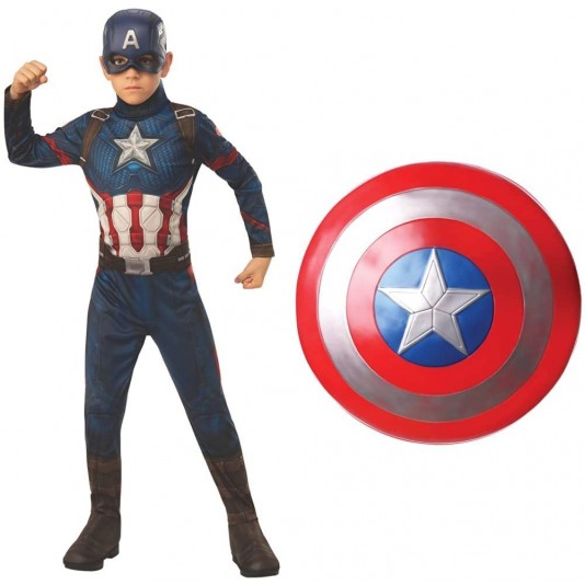 versus Idear tensión Disfraz Capitán América