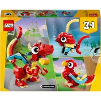 Lego Creator Dragón Rojo 3...