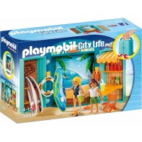 Cofre Tienda De Surf De Playmobil