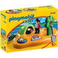 Playmobil 1,2,3 Isla Pirata