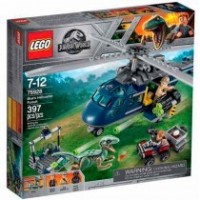 Persecuión En Helicóptero De Lego Jurassic World